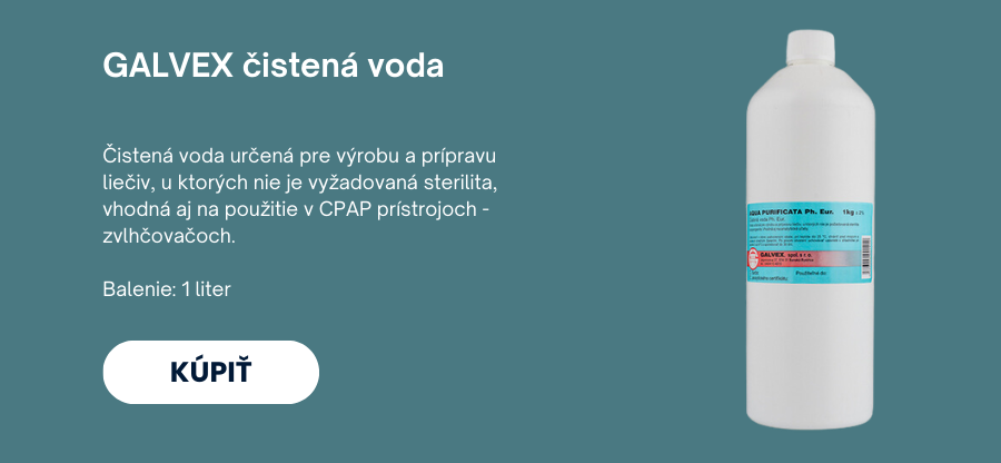 GALVEX - čistená lekárenská voda